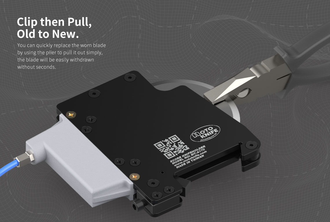 MT-A170 Rugged Pneumatic Knifeholder 